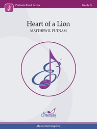 Heart of a Lion Concert Band sheet music cover Thumbnail